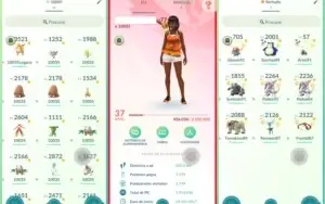 Conta Pokemon GO Level 37