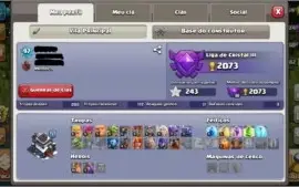 Conta cv 9 5 construtor e com mais de 1k de gemas