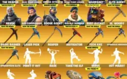 Conta Fortnite Full Acesso | Season 1 | Og Stw | 123 Skins