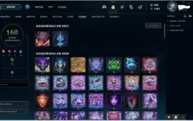 Conta LOL Plat 2 - 138 champs com várias skins boas!