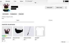 Conta Roblox de 2008 com itens limitados únicos