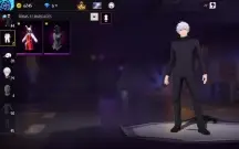 Conta ff com skins de jujutsu kaisen