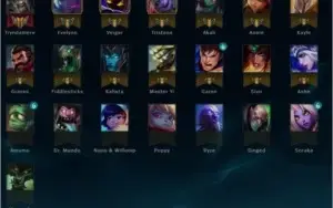 CONTA DE LEAGUE OF LEGENDS LVL 30+