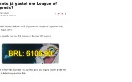 CONTA DO LOL 300 SKINS 2015 TOPP GASTEI MAIS DE 6MIL