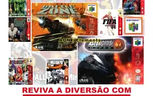 Roms Patchs | Nintendo 64 | jogos +Emulador P/PC