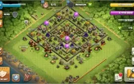 Vila Clash os Clans CV 10 Recente, vila muito boa