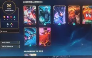 Conta de LoL Platina 3/ falta md10 da flex