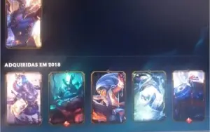 Conta de LoL Platina 3/ falta md10 da flex