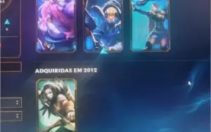 Conta de LoL Platina 3/ falta md10 da flex