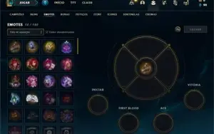 Conta ouro 4 com 24 Champs e 7 Skins