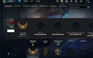 Conta ouro 4 com 24 Champs e 7 Skins