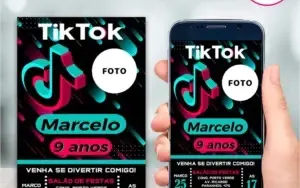 Convite Digital + Convite para Imprimir Festa Infantil