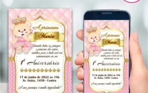 Convite Digital + Convite para Imprimir Festa Infantil