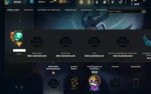 Unranked com 125 Champs e 43 Skins + Kayle Juiza