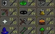 CONTA OSRS COM 60M EM ITENS INCLUSO!