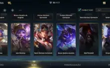 Conta Wild Rift 82 campeões e 26 skins criada na 2ª season