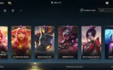 Conta Wild Rift 82 campeões e 26 skins criada na 2ª season
