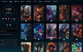 Conta Lol Full Acesso | 160 Skins | Main Sup Mono Amumu