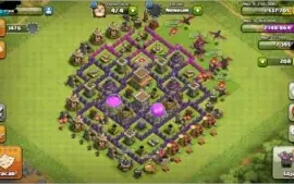 2 contas de clash of clans e royale