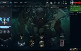 CONTA LOL UNRANKED - 62 SKINS