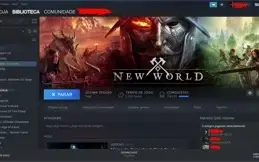 Conta New World leia a descrição !