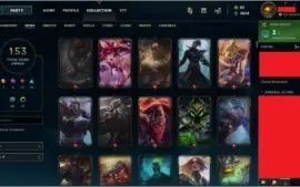 Conta Lv 374 - League of Legends (BR)