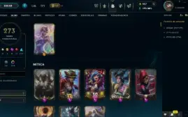 League Of Legends: 273 Skins | 258 Cromas | Todos Campeões