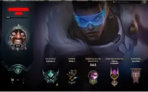 Conta lvl 314, Platina, 148Skins