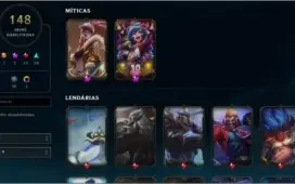 Conta lvl 314, Platina, 148Skins