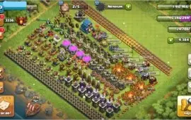Conta Clash of Clans cv 12