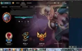 Conta no league of legends D3