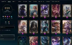 Conta lol - 939 skins. Platina III