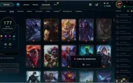 CONTA LOL 279, 177SKINS 24MAESTRIAS 7!!