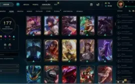 CONTA LOL 279, 177SKINS 24MAESTRIAS 7!!