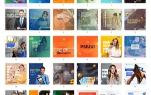 Pack Canva Financeiro - 52 Artes Editáveis