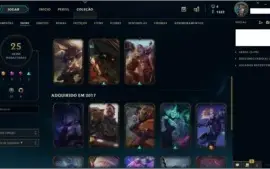 Conta League Of Legends  Gold2