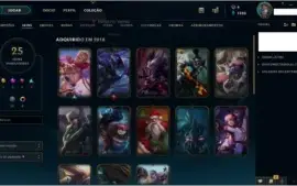 Conta League Of Legends  Gold2