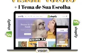 Tema Vision Da \ Loja De Temas Shopify \ + Atualizações
