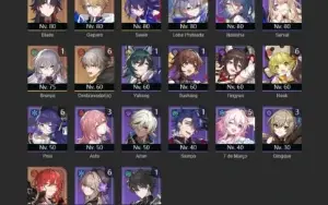 Honkai Star Rail AR 64, seele + cone, silver wolf.