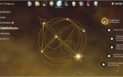 conta genshin AR14 ganyu + 4 estrelas