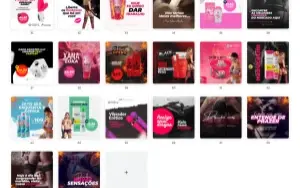 Pack Canva Sexshop - 50 Artes Editáveis