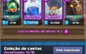 CONTA CLASH ROYALE NÍVEL 11 (Mestre 1) 5004 TROFÉUS 4 eMOTES