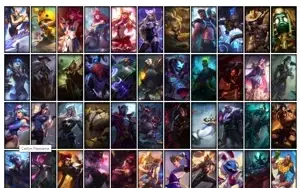 Conta unranked com 145 Champs e 144 Skins