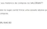 Conta full acesso 1640 gastos