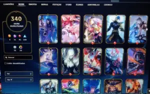 Conta De Lol, Ex-Diamante, +340 Skins, Mmr Alto (Negociação)