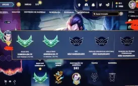 Conta De Lol, Ex-Diamante, +340 Skins, Mmr Alto (Negociação)