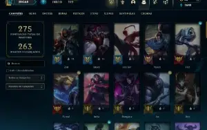 Conta PRATA inativa com 54 skins
