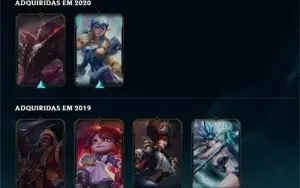 Conta Platina 4 League of Legends