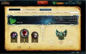 Conta League Of Legends Platina 1