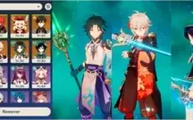 AR. 56 - Xiao + Jade | Kazuha + Juramento | Venti + Elegia e